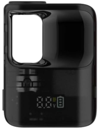 CCELL Stylo 510 Cartridge Battery, 3 Voltage Settings, Inhale-Activated Operation, 500mAh Battery, USB-C, Enclosed Cartridge System inc Oil Viewing Window- Black (No Nicotine)