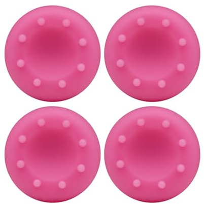 Tappo Antiscivolo In Silicone For Joystick Analogico, Compatibile Con PS2 PS3 PS4 PS5 Xbox One Xbox 360 Xbox Series X Switch Pro Controller(Pink)