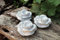 Unbekannt Vintage Steinrosen 3er Set
