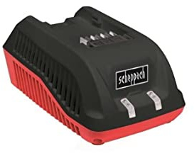 Scheppach Ladegerät BCA2.2-40Li - für 40V Akku Gartengeräte | CS350-40Li, MP43/MP46-40Li, BCH3300-40Li, BHT560-40Li, BPT700-40Li, BAB150-40Li