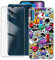 ZXLZKQ Fundas para Alcatel 1S 2020 (6.22 Pulgadas) + Protectores de Pantalla in Cristal Templado HD, Flexible Dibujos Animados Case Caso Cover Translúcido TPU Silicona.