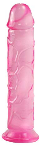 Gode ​​réaliste, petit gode de 17,5 cm avec forte ventouse, gode anal flexible jouet de stimulation du point G pour femmes, hommes