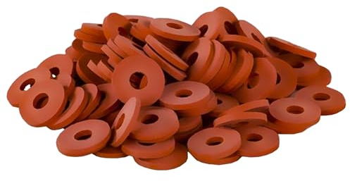 Sicignano Casalinghi Ingrosso Casalinghi Arredo Giardino Hotellerie Guarnizione x Tappo Meccanico Universali, Ceramica, Arancio, 20 Pezzi