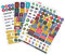 FAMIDIQGO Set di 4 adesivi Bullet Journal Stickers 261 pezzi per Bullet Journal, Diary, Photo Album o Calendar, Bullet Journal Accessories Sticker Book