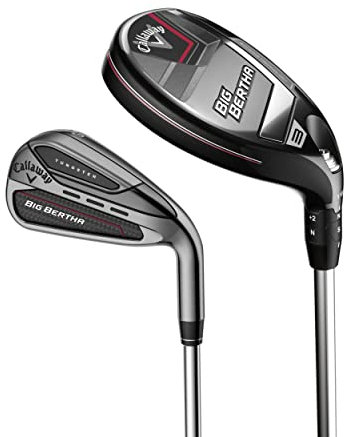 Callaway Herren CG IR Big Bertha 23 Golfschläger-Set, Schwarz und Rot