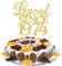 Xsstarmi 1 Pack Legend Since 1975 Cake Topper Fifty Cheers to 50th Birthday Hello 50 and Fabulous Cake Pick Decoration for 50th Birthday Wedding Anniversary Party Cake Decorations Glitter Gold