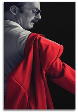 Krem Poster Better Call Saul, Wandkunst, Leinwand, Geschenk für Freunde, Schlafzimmer, Wohnzimmer, Dekoration, modern, ästhetisch, 30 x 45 cm, ungerahmt