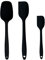 Spatule en silicone, Spatule résistante à la chaleur pour la cuisson, Ustensiles de cuisine antiadhésifs avec noyau en acier, une petite spatule et une grande, une 1 grande Spatule à cuillère