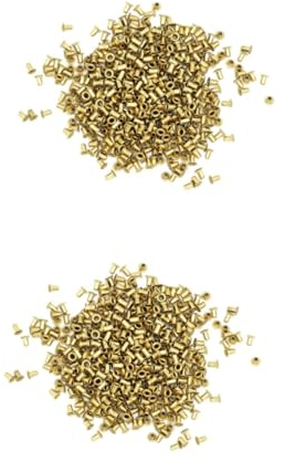 NUOBESTY 2 Stück 1000 Stück Werkzeug imkereibedarf threa brutapparat beewax gefrieschrank fäden Incubator werzeug inkobator bienenwachstuch runden Bienenstock Niet Bienenwabe Rahmen