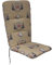 Angerer Freizeitmöbel GmbH Auflage für Gartenmöbel - Stuhlauflage hoch Made in Germany (Beige-Blau Marine)