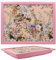 Lesser & Pavey William Kilburn Laptray | Vassoio pouf con cuscino imbottito | Adatto per bevande, cibo, colazione e computer portatile | Bel vassoio progettato per casa e ufficio – William Kilburn