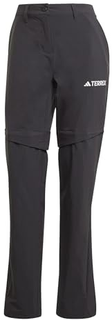adidas Women's Terrex Multi Zip Off Pants, Black, 18