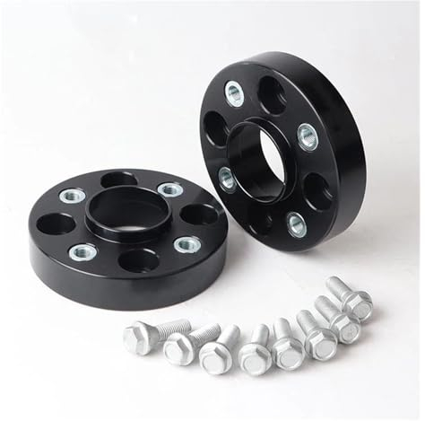 Auto Distanzscheiben 2 Stück 25/30/35/40mm PCD 4x 100 CB 57.1mm Rad Spacer Adapter Für 4 Loch Für VW Für Polo Für Jetta Für Golf Für UP Für Santana M12x1.5 Spurverbreiterungen (Size : 25mm)
