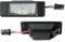 GADSJI 2Pcs LED License Number Plate Light Lamps, for Nissan Juke F15 Micra K12 March K13 Kicks Note E11 Armada Y62 NV200 Rogue, for Qashqai Vehicle Registration Plate Lamp