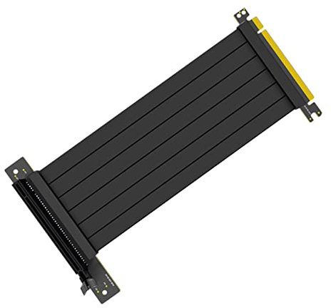 UKCOCO 90 Prolunga riser adattatore informatico cavo montante accessori pc informatica accessori fornitura informatica cavo riser alto Filo con anima in rame Black