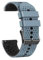 Bracelet de montre en silicone 22mm Compatible avec Fossil GEN 6 44mm/ 5 5E 44mm/ LTE 45mm(Gray blue Black)