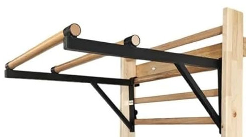 ARTIMEX Arceau de traction pour barreaux, pliable – Utilisé dans les maisons, les salles de sport ou les centres de fitness pour l'entraînement et le fitness, numéro d'article 248-2 (noir)