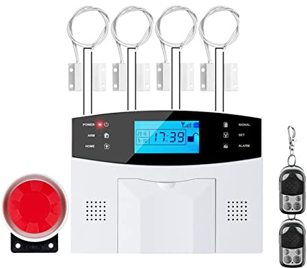 Système d'alarme de sécurité anti-cambriolage domestique GSM filaire et sans fil M2B, prise en charge de la langue anglaise G2B, Extensible(G2BB)