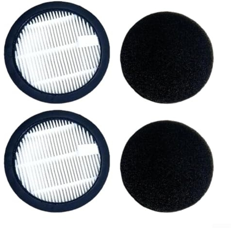 Filtro de repuesto para aspiradora Laresar, para Elite 3 y para WLUPEL KBHO15, paquete de 2/4 filtros Hepa, mantiene la eficacia del vacío (paquete de 2)