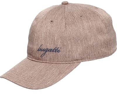 bugatti Herren Basecap Web-Optik | Logo Stickerei | Strapback verstellbar | 100% Polyester
