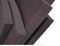 okoium Glatt-Schaumstoff-Dämmung-Schallschutz-Fester-Rolllaeden-platten Dämmung Schaumstoff Noppenschaum 100x50 cm, 2 cm, Weiß und Schwarz (100x50 cm, Schwarz)