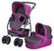KNORRTOYS.COM 90782 Knorrtoys 90782-Puppenwagen Coco tec Purple Puppenwagen