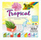 folia 470/1515 - Faltblätter Tropical, 15 x 15 cm, 80 g/qm, 50 Blatt sortiert in 10 Motiven - ideal für wunderschöne Faltfiguren und -formen