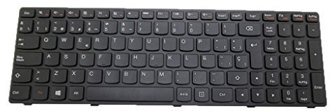RTDPART Teclado del Ordenador portátil para Lenovo G500 G510 G505 G700 G710 España SP 25210894 MP-12P86E0-686 Negro con Marco Nuevo