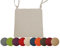 chilly pilley Gartenkissen Stuhlkissen Set Gartenstühle Stuhlauflage Sitzkissen Sitzpolster Auflage Gartensitzkissen Garten Kissen (40x40 cm, Creme)