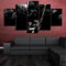 104Tdfc Leinwandbild 5 Teile Bilder Hitze Lebron James 5 teilige Wandbilder Wandbilder Kunstdruck 150X80cm Mit Rahmen Vlies Leinwanddrucke Leinwandbilder Cadeau d'Halloween