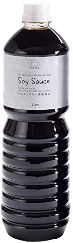 Emma Basic Gluten Free Reduced Salt Soy Sauce 1 Litre | Umami |Reduced Salt |No Additives|