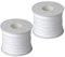 HQdeal Stoppini per Candele Fai da Te 2x61m Lunga 18 Strati Stoppini Candela in Cotone di Naturali Filo per Fabbricazione Candele, Stoppino per Candele, Stoppino di Cera di Soia