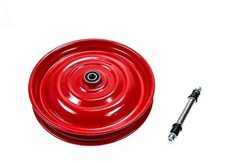 Scheibenrad Anhänger Handwagen Laufrad Rad Felge 12 1/2 Zoll rot Klaufix DDR B-Ware