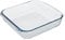 Fuente Horno Cristal Borosilicato Cuadrada 1,1L. 20,7x20,7 cm. Ideal Meclas, Ensaladas, Postres, Cocina, Resposteria. Libre BPA