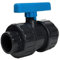 PVC Kugelhahn 50mm Plimex Serie | beidseitig Klebemuffe | 16 bar | (Ø50mm)