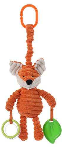 Apricot Lamb Fuchs Motorikspielzeug für Kinderwagen, Kinderbett Kinderwagen Spielzeug für Neugeborene Einschlaf-Hilfe für Babys und Säuglinge ab 0+ Monaten, 22cm