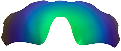 Remplacement oakley Radar EV Path OO9208 Sunglasses/1,5 mm polarisé/facile à installer (green)