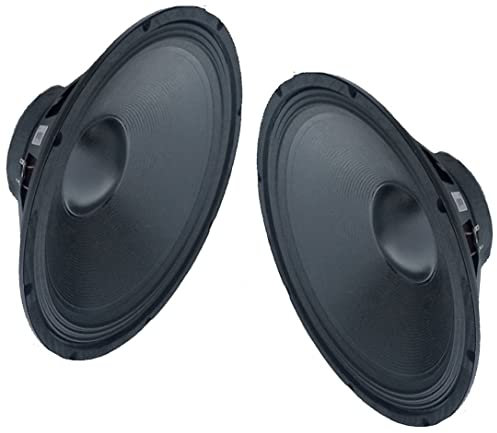 SHARD-LAB COPPIA WOOFER 38 CM 8 Ohm 15 400W x 2 - SUBWOOFER CONO ALTOPARLANTI 380 mm (Impedenza 4 Ohm)