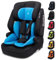 Osann Jazzi Isofix – Der sichere Kindersitz ab 1 Jahr (76–150 cm), mitwachsend mit Isofix & Top-Tether, Schutz & Geborgenheit auf jeder Fahrt - Ocean