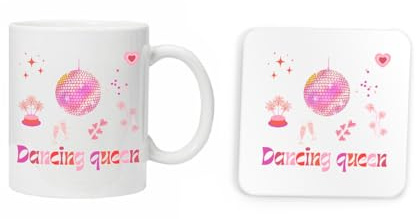 New Spirit Original Dancing Queen Coaster and Mug