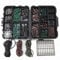 Karpfen Set Box 192 tlg. Anglerausrüstung Angelbox Angelset Angel Zubehör Carp tackle Box Karpfenhaken Anti Tangle Sleeve Angelwirbel Karabiner Gummiperlen