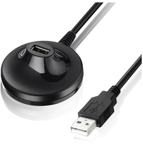 1.5m USB 3.0 USB 2.0 Extension Cable Male to Female With Base Stand Foil+Braided(USB 2.0 Cable)