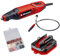Einhell Schleif- und Gravur-Werkzeug TC-MT 150 E (150 W, Drehzahlelektronik, max. 35000 U/min, Spindelarretierung, inkl. 117-teiliges Zubehör)