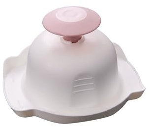 Food Safety Holder for Mandolin Slicer or Grater,Finger Anti-Cut Protectors for Vegetable Grater, Food Slicer Cutter Finger Guard for Mandoline Slicer Grater Cutting, Mandolines and Slicers (Pink)