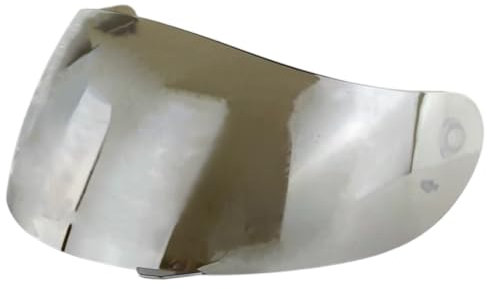 Guajiro - Visiera per casco Compatibile con AGV K3 / K4 - Schermo in Policarbonato Rinforzato predisposto per Pinlock (Argento)