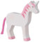 HOLZTIGER 80611 - Einhorn aus Holz, handgearbeitetes Holzspielzeug aus Ahorn, Farben auf Wasserbasis, fördert Fantasie & Kreativität der Kinder, Made IN Europe, 12cm x 3cm x 14cm, ab 3 Jahre