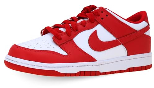 Nike Dunk Low Sneaker für Kinder, Weiss/opulenter Garten, 13 Little Kid