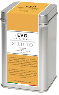 Silicio 100pz - Gel di silice in capsule, tiene lontana l'umidità