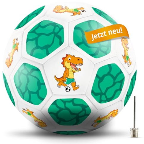 FussiStar Fussball für Kinder - Fußball Größe 3 - Leichter Bambini-Ball mit verschiedenen Motiven - extra langlebig - Kindergeburtstag Gastgeschenk - Outdoor-Spielzeug