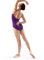 Bloch Dance Nejor Microlux - Body da Donna, Taglia S, Colore: Melanzana